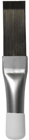 FIGEVIDA Spazzola M4YM3002 per Pulizia Alette Asciugatrice, Rimuove Polvere e Lanugine, Migliora le Prestazioni, In Acciaio Inox e Alluminio, Facile da Usare Compatibile per Electrolux 9029803674