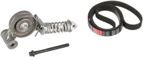 GATES Kit Cinghie Poly-V K015PK1335 Gomma Compatibilità con OPEL Corsa D Hatchback S07 Corsa E Hatchback X15 ASTRA J Meriva B S10 Astra J GTC P10 Astra J Sports Tourer P10