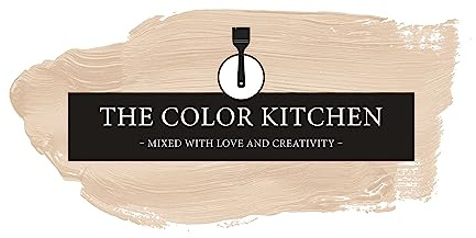 Livingwalls THE COLOR KITCHEN helle Wandfarbe - Malerfarbe für Wohnzimmer und Schlafzimmer - matte Innenfarbe in Beige - 5l Deckfarbe in TCK6008