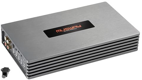 MUSWAY ONE1500 – MONO CLASS D Car Hifi förstärkare med 1 550 watt RMS och fjärrkontroll med nivå