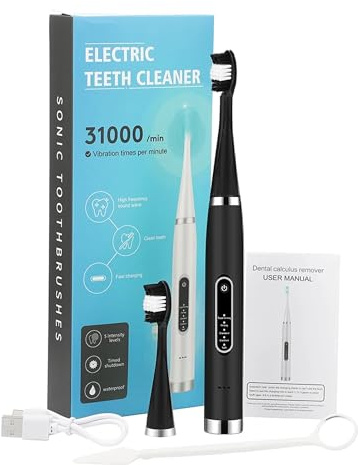 Kit per la cura dentale della placca, strumento per la pulizia dei denti, per uomini, donne, bambini e animali domestici, protegge la salute dentale