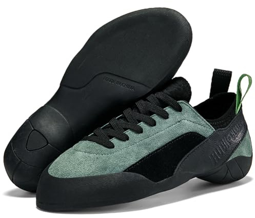 PENXZT Zapatos De Escalada Hombres Pies de Gato Principiantes Antideslizante,Agarre Fuerte,Apto para Principiantes en Escalada Indoor,A,37 EU