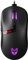 Oversteel - Invar USB Gaming Maus, 12400 DPI einstellbar, 9 programmierbare Tasten, 10 RGB Beleuchtungsmodi, ultraleicht, ergonomischer optischer Sensor, PC/Mac, Schwarz