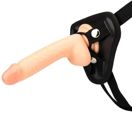 6 Realistic Strap On Kit, Strap Ons, Strap On for Men and Women, Pegging Strap Ons, Strap Ons Sex Toy, Strap Ons for Couples