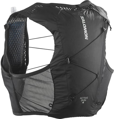 Salomon Active Skin Set med 4 bröstfickor som är lätta att återfukta SensiFit Comfort, säker förvaring för korta äventyr på spåret