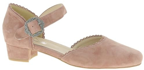 Hirschkogel Damen Ballerina Ballerinas, Altrosa, 40 EU
