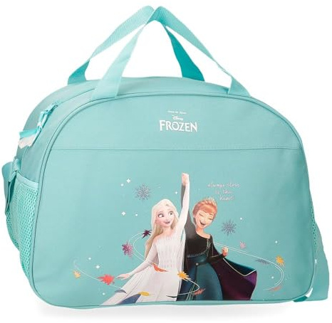 Disney Joumma Frozen Always close to the heart Bolsa de Viaje Azul 40x28x22 cms Poliéster 24,64L