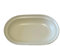 SOBOLON Platos de fiesta de cerámica de color sólido, plato de ensalada ovalado, plato de desayuno para el hogar, plato de postre, plato de cerámica para restaurante, plato de postre (color: B,