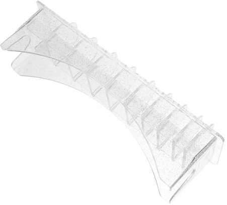 BESTYASH 10grids Clipper Guards Limit Comb Box Hair Clipper Guards Combs Organizer Barber Tray Guide Storage Container