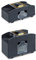 Relaxdays 2 x Kartenmischmaschine im Set, elektrische Kartenmischer, 2 Decks und 4 Decks