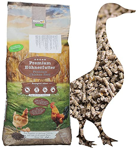 DuckGold® Enten- & Gänsekorn 25kg – Premium Entenfutter & Gänsefutter, Wassergeflügel – energiereiche Pellets – optimal ab 4. Lebenswoche – hochwertige Zutaten, Starke Vitamine & Eiweiß