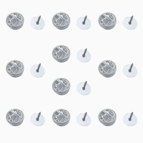 Schmetterling Pin Clutch, 10 Stück Verschlüsse Butterfly Clips Pin, Schmetterling Kupplung, für DIY, Krawatten, Jacken, Hüte, Taschen