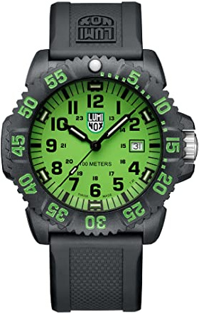 Luminox - Reloj de Hombre de la colección G Sea Lion 44mm - Reloj Militar en Negro con indicador de Fecha 100m Resistente al Agua - Varias Variantes - Fabricado en Suiza - Reloj para Hombre