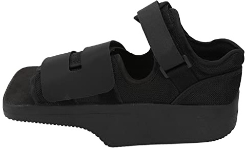 Semme Orthopedic Forefoot Offloading Healing Shoes for Post, Post Op Shoe Forefoot with Moveable Adhesive Strap, Suitable for Bone or Soft Tissue and Fracture (L)