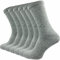 GAWILO Herren Venensocken (6 Paar) | Ohne Gummibund & ohne Naht | Venenfreundliche, blickdichte Wellness Socken | Geeignet für Diabetiker (43-46, hellgrau)