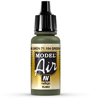 Farbe Vallejo Model Air 71104 Green RLM62 (17ml)