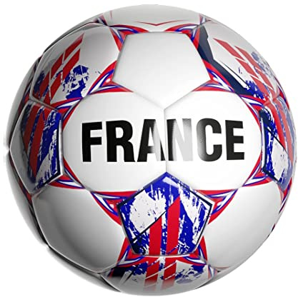 Derbystar Frankreich V22 Fußball Weiß Blau Rot 5
