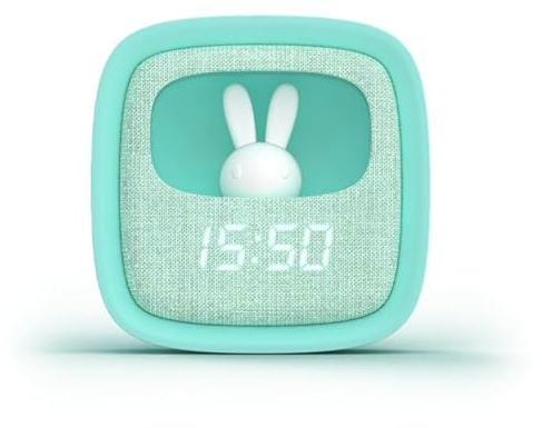 Mobility on Board - Reloj Infantil Despertador Nocturno Billy Clock - Turquesa