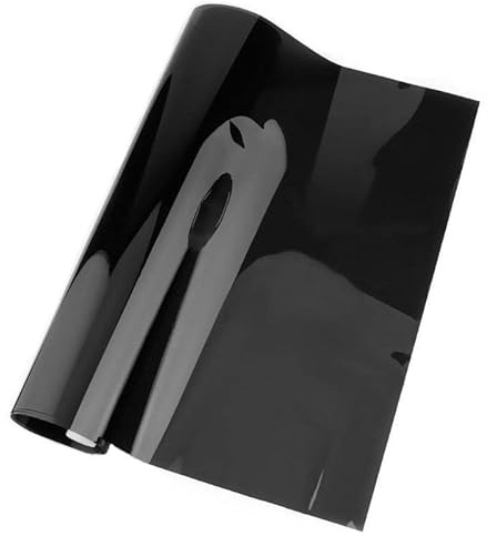 Laminas para Tintar Lunas Coche 300cmx50cm láminas de Ventana de automóvil Negro Tinte Tinte Roll Roll Car Auto Home Window Ventanas Solar Verano UVA Películas de Pegatinas Protectores LáMina Tintado