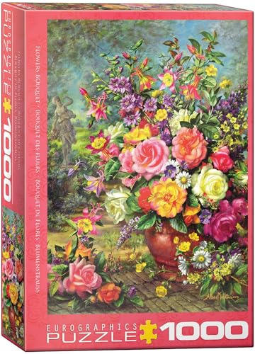 empireposter Bouquet de fleurs - Puzzle de 1000 pièces - Format 68 x 48 cm