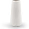 jarrone de cerámica blanco, jarrón de flores,floreros decorativos modernos con ranuras, jarrón moderno para hierba de Pampas, jarrón pequeño para el hogar, salón, comedor, entrada, oficina, decoración