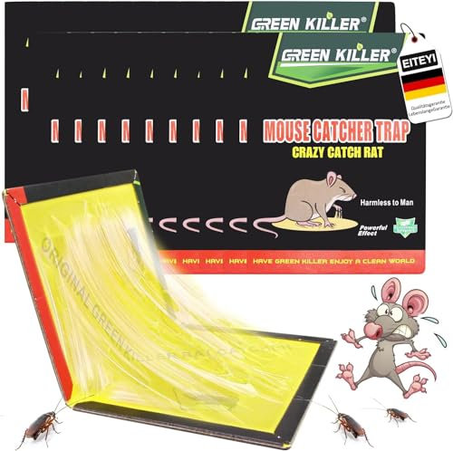 Amélioré Piege a Souris/Piège à Souris Professionnel 5PCS Attrape Souris,Colle Souris Collant Anti Souris Glue Souris Piège Souris Plaque Collante Piège Souris et à Rat