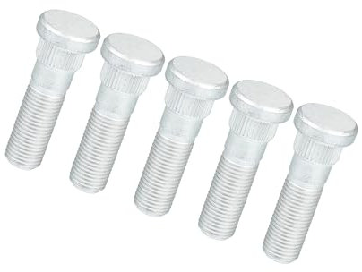 INFINAUTO Lot de 5 boulons de roue M12 x 1,25 pour Nissan No.4322270T00 - Design élégant