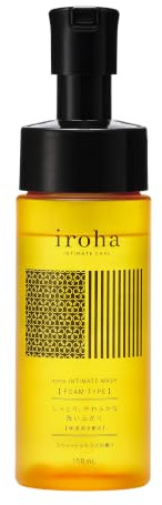 iroha Intimate Wash Foam Type – Sweet Citrus Botanical Feminine Wash | Daily Relaxation Bath Therapy & Beauty Treatment | pH Balanced Skin Care & Hygiene | Made in Japan 5 fl oz