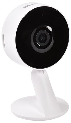 BÉABA, Babykamera, 3MP Full HD video babymonitor, infraröd nattsyn, mobil app, gråt- och rörelsedetektering, walkie-talkie, nomadkamera, Zen Connect Mini, vit