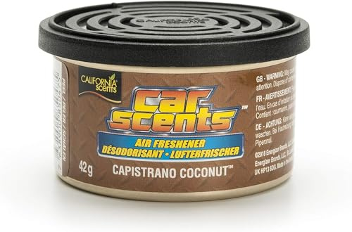 California Car Scents - Désodorisant - Capistrano Coconut, 1 UNITÉ