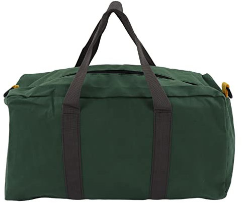 Tragbare Werkzeugtasche Leer 50x26x19cm Große Leinwand Wasserdicht Tool Bag mit Griff, Mehrzweck Verschleißfest Werkzeugkoffer Elektriker Zimmerei Werkzeug Organizer Tasche