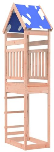 vidaXL Torre da Gioco 85x52,5x265 cm in Legno Massello Abete Douglas