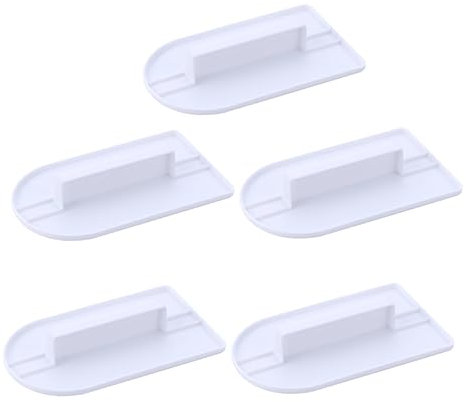 Alipis Set Di 5 Raschietti E Lisciatori Essenziali Per Decorare Torte in Pasta Fondente Per La Cottura in Casa