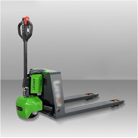 Hubwagen Elektrischer Palettenheber mit Multifunktionsgriff. Lithium-Power-Palettenwagen mit 3300 Pfund Kapazität und angetriebener Lithiumbatterie für Lager und Industrie(55cm)