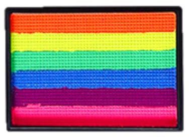 KARLOR 25g Gesichtsfarben Palette 6 gemischte Farbe bunte Face Paint Body Painting wasserlöslich multifarbe Schminkfarbe für Fasching Halloween Festival Makeup (02#)