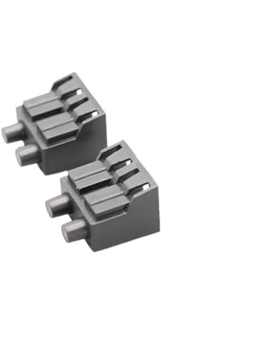 GHZHANG Tapa Antipolvo LC simplex dúplex, 10 Uds. for Puente de Fibra óptica, tapón Antipolvo Cuadrado, Cubierta Protectora Doble única de plástico(Blue)