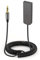 Pixelure Ricevitore Bluetooth Aux Adattatore Bluetooth 5.2 da USB a TRS da 3,5 mm con Microfono Ricevitore Wireless per Musica/Chiamate in Vivavoce/Auto Navigazione Vocale