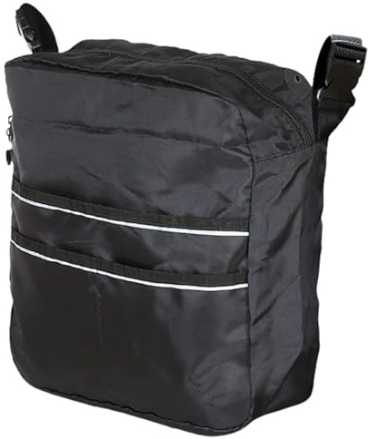 Evember Bolsa Para Silla De Ruedas,Bolsa De Almacenamiento Con Tiras Reflectantes - Organizador Portátil Adultos Mayores Uso Diario Exterior
