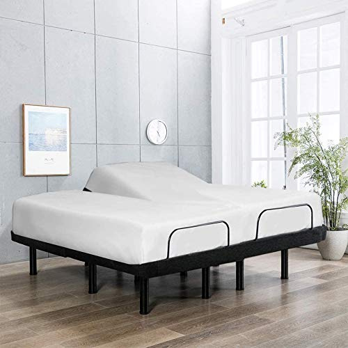 Flex Head California King Mattress Protector for Adjustable Beds or Flex Split Bed-100% Terry Cotton Flex Head Mattress Protector 34 Inches FlexTop Fully Elasticized 15-Inch Deep Fitted Sheet Style