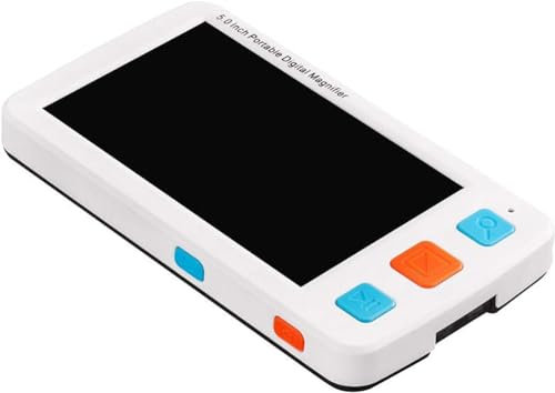 DFANCE 5 Pollici Videoingranditore Digitale Portatile Lente di Ingrandimento per Lettura con 4X-32X Volte Zoom con più 17 modalità a Colori,Ausilio Visivo