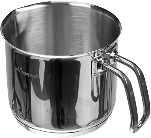 INOXPRAN - Bollitutto INOXMINI, Realizzato in Metallo, Diametro 12 cm, Classico e Igienico 100%, Prodotto Originale e Certificato, Lavabile in Lavastoviglie (602)