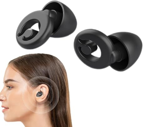 ZHUMCCY Tapones para los oídos de silicona,Tapones para los oídos reutilizables | Tapones para los oídos para surf | Cómodos tapones para los oídos reutilizables para nadar, tapones para los oídos con