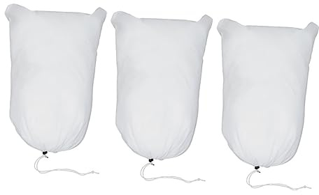 BESPORTBLE 3 Piezas Funda Protectora Frío para Plantas De Jardín No Tejida Cordón Cubiertas Invernales para Plantas Protector Heladas Manta Antiheladas