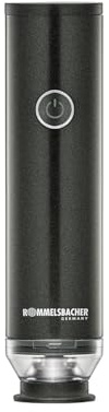 ROMMELSBACHER Handvakuumtätare VAC 25, vakuumförpackning, enhandshantering, kraftfull, hållbart batteri, laddning via USB, inkl. 8 ZIP-påsar
