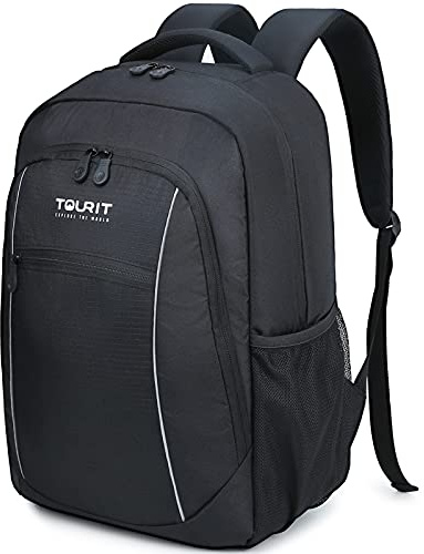 TOURIT Insulated Cooler Backpack - Lightweight, Leak-Proof Bag for Men Women, Work, Picnics, Hiking, Camping, Beach, Park Day Trips - 25 Cans