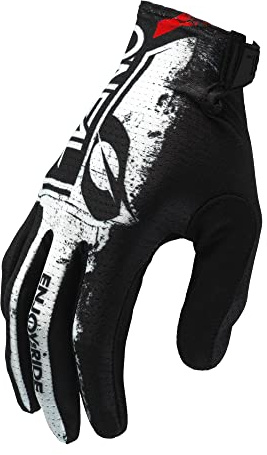O'NEAL | Fahrrad- & Motocross-Handschuhe | MX MTB DH FR | Langlebige, Flexible Materialien, belüftete Handoberseite | Matrix Glove Shocker V.23 | Erwachsene | Schwarz Rot | Größe XXL