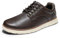 festooning Men's Casual Dress Shoes Loafers for Men Casual Sneakers Shoes Lace Up Comfortable Oxfords Slip-on Darkbrown Size 12