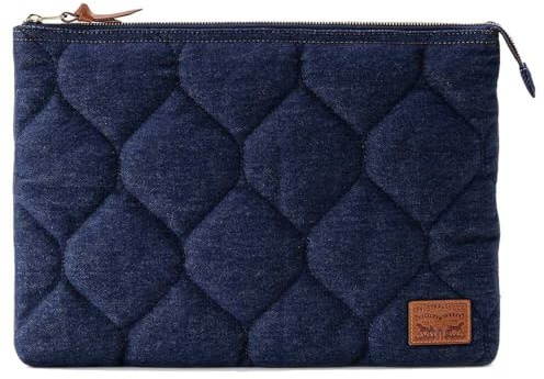 Levi's - Denim Laptop Sleeve, Bolsa pequeña Mezclado, DENIM,