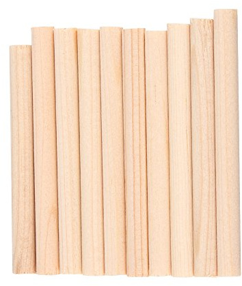 SPYMINNPOO Confezione da 10 Supporti Sonori per Violino in Abete Rosso, per Violini di Dimensioni 3/4 e 4/4, Accessori per Parti di Colonna per Violino Professionali