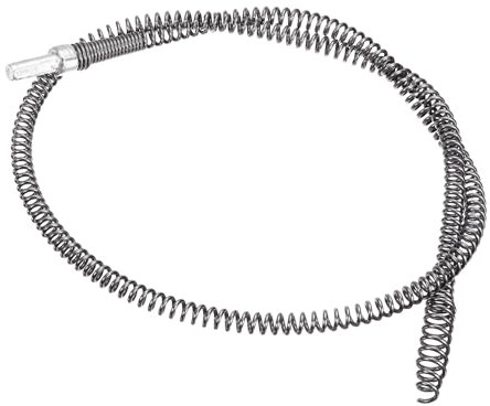 QUARKZMAN 3.28 Pies Cable Desatascador de Desagües, Muelle Limpiador de Atascos de Tuberías, Serpiente Flexible de Limpieza de Desagües para Cocina, Fregadero de Ducha